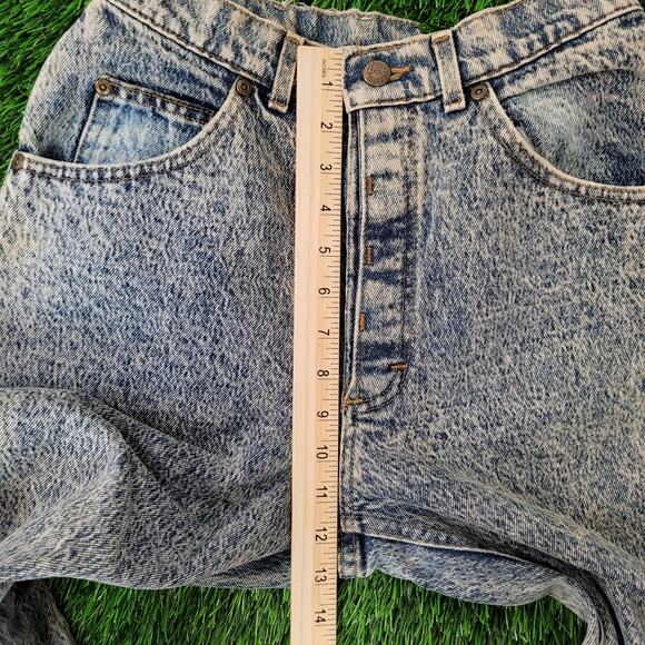 Vintage LEE Riders Mom Jeans Womens 00/0 23x29 Acid-Wash - Picture 14 of 16